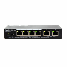 RUIJIE SWITCH 6-PORT GIGABIT SMART,4POE RG -ES206GC -P Switch Ruiji...
