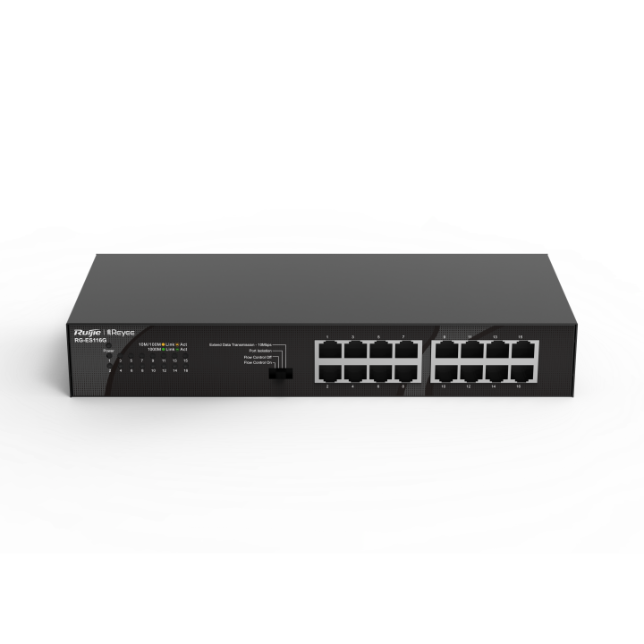 RUIJIE SWITCH 16P 100/100/1000 MBPS RG-ES116G Switch Ruijie Network...