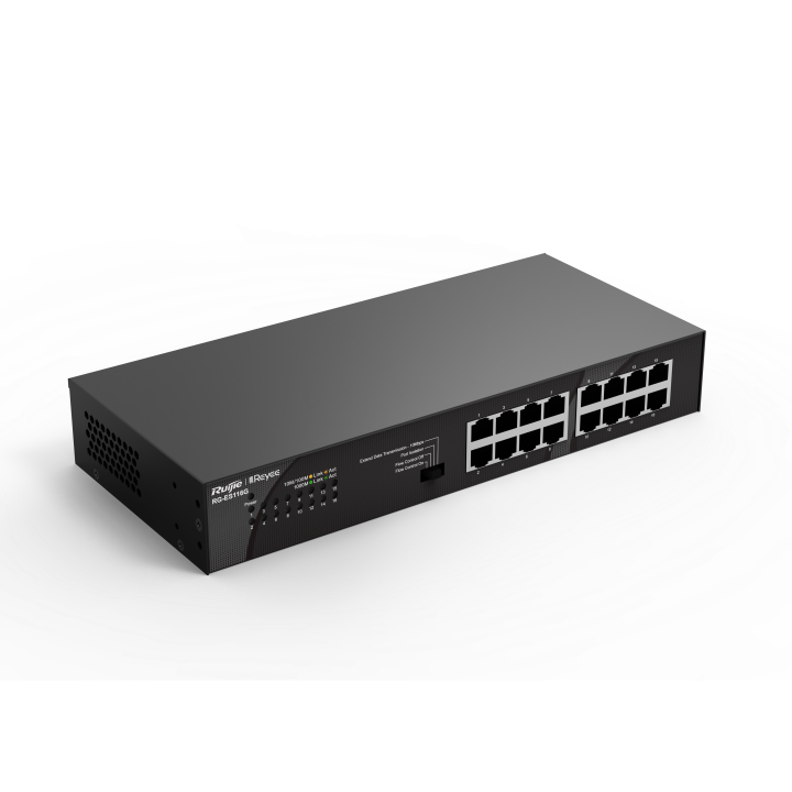 RUIJIE SWITCH 16P 100/100/1000 MBPS RG-ES116G Switch Ruijie Network...