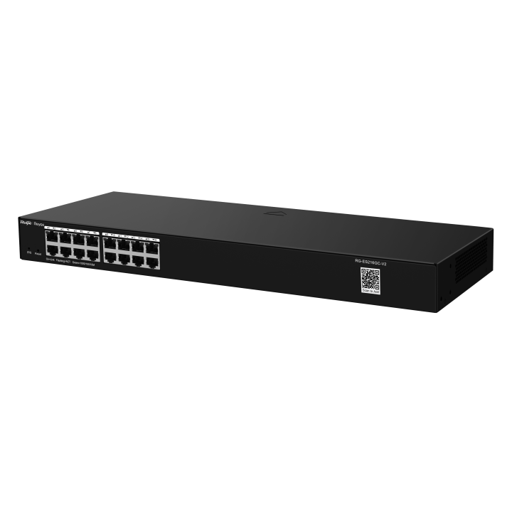 RUIJIE SWITCH 16P GIGABIT SMART 16GB/19-INCH RG-ES216GC Switch Ruij...