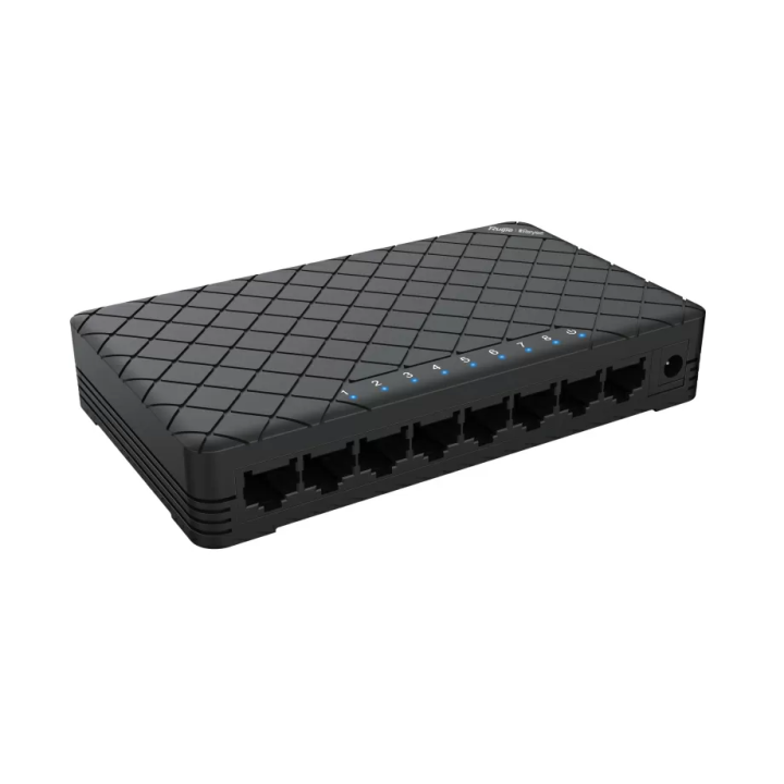 RUIJIE SWITCH 8P 10/100 MBPS DESKTOP RG-ES08 Switch Ruijie Networks...
