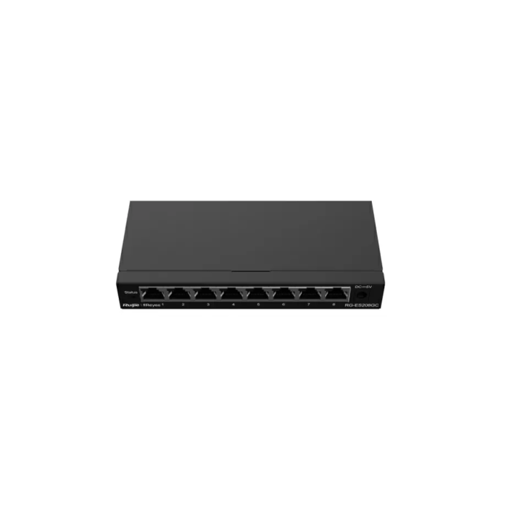 RUIJIE SWITCH 8P GIGABIT SMART RG-ES208GC Switch Ruijie Networks Maroc