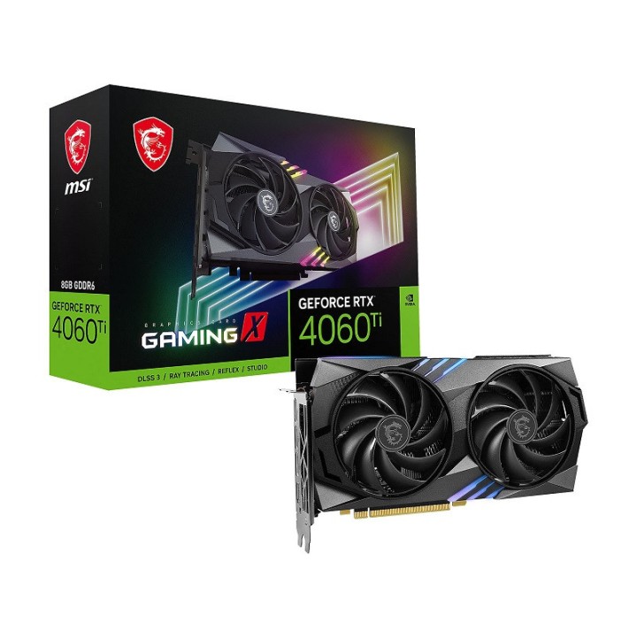 MSI GeForce RTX 4060 Ti GAMING X 8GB GDDR6 Cartes graphiques MSI Maroc