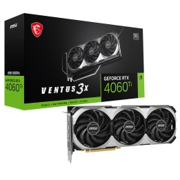 MSI GeForce RTX 4060 Ti VENTUS 3X OC 8GB GDDR6 Cartes graphiques MS...