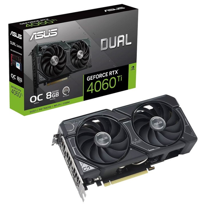 ASUS Dual GeForce RTX 4060 Ti OC Edition 8GB GDDR6 Cartes graphique...