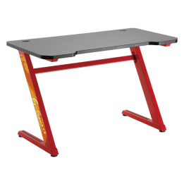 Z DESK BLACK/RED ZBR120 Bureau gamer SKILLCHAIRS Maroc