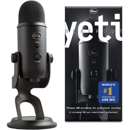 Blue Microphones Yeti Blackout Microphones Blue Microphones Maroc