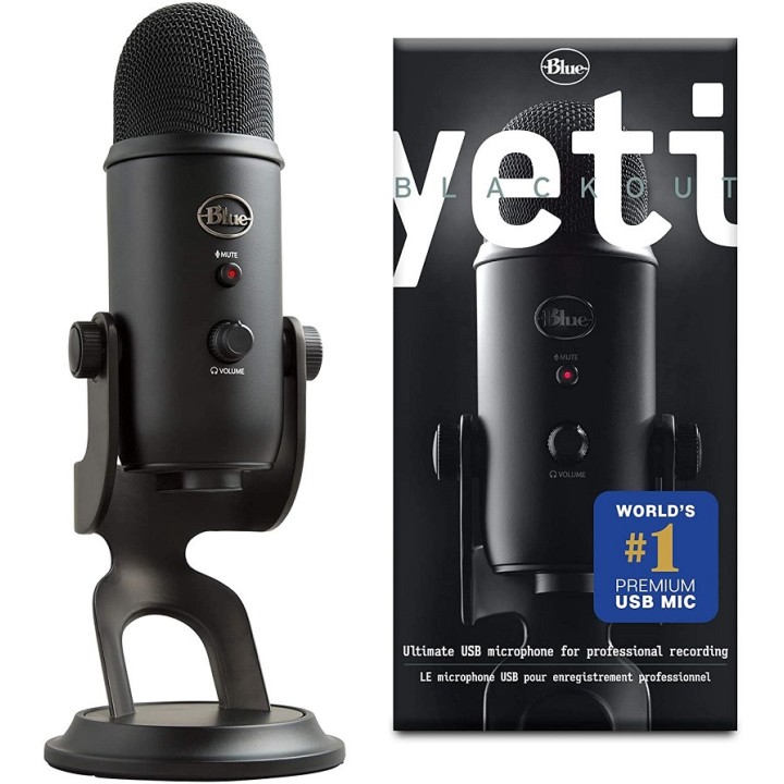 Blue Microphones Yeti Blackout Microphones Blue Microphones Maroc