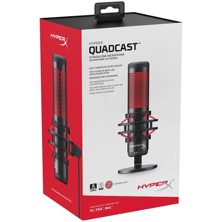 HyperX Quadcast Microphones HyperX Maroc