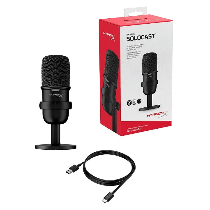 HyperX SoloCast Microphones HyperX Maroc