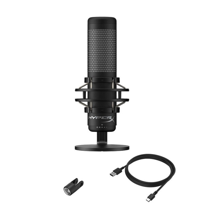 HyperX Quadcast S RGB Noir Microphones HyperX Maroc