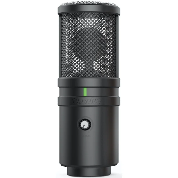 SUPERLUX E205U MK2 MICROPHONE USB À CONDENSATEUR Microphones Superl...