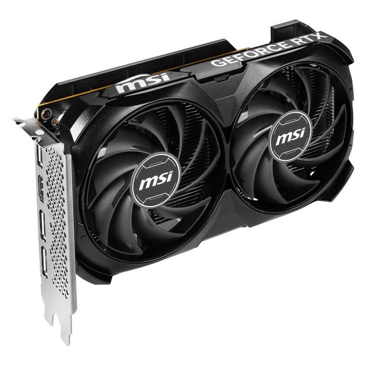 MSI GeForce RTX 4060 VENTUS 2X BLACK OC 8GB GDDR6 Cartes graphiques...