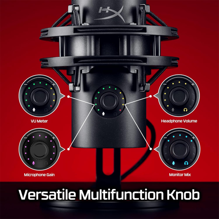 HyperX Quadcast 2 S Noir Microphones HyperX Maroc