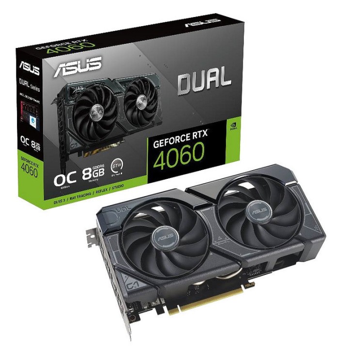 ASUS GeForce RTX 4060 Dual OC Edition 8GB GDDR6 Cartes graphiques A...