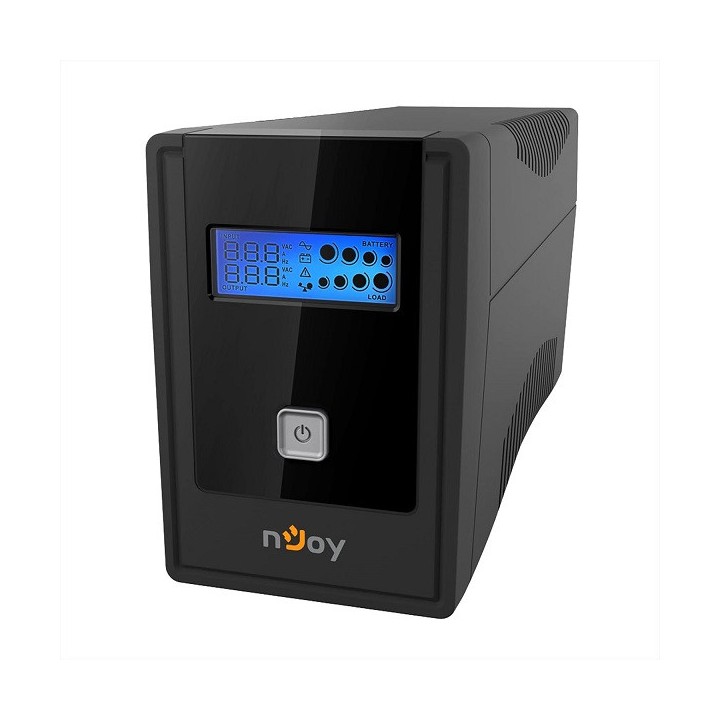 Onduleur nJoy UPS Cadu 650, line-interactive, 600VA/360W, tower, 2 ...