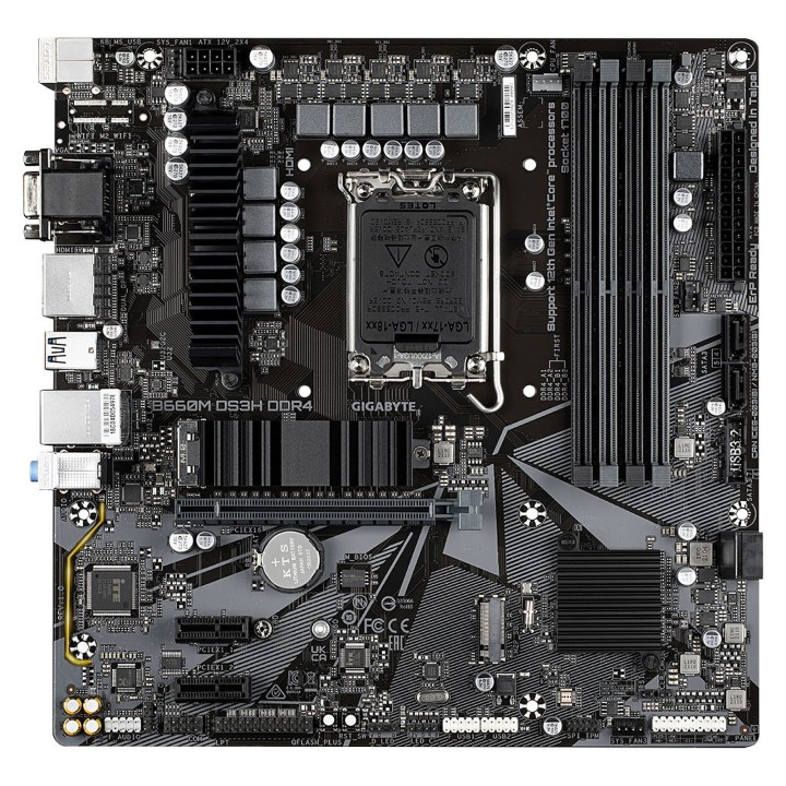 Gigabyte B660M DS3H DDR4 Socket 1700 Gigabyte Maroc