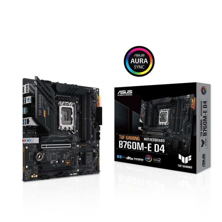ASUS TUF GAMING B760M-E D4 Cartes mères ASUS Maroc