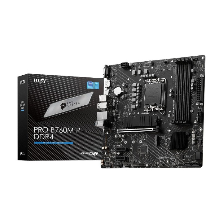 MSI PRO B760M-P DDR4 Socket 1700 MSI Maroc