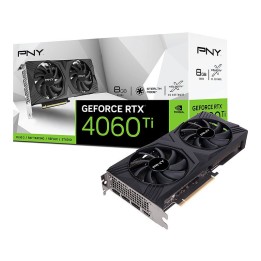 PNY GeForce RTX 4060 Ti VERTO Dual Fan 8GB GDDR6 Cartes graphiques ...