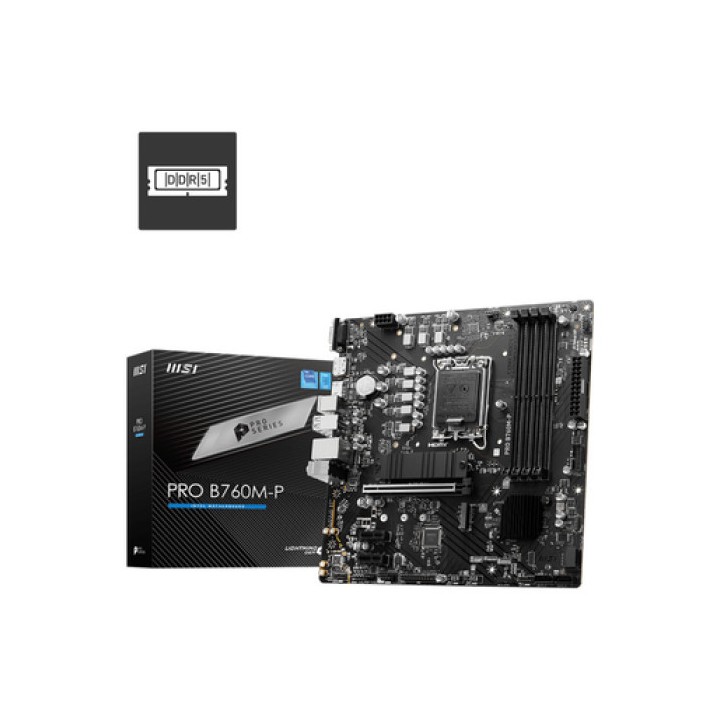 MSI PRO B760M-P Socket 1700 MSI Maroc