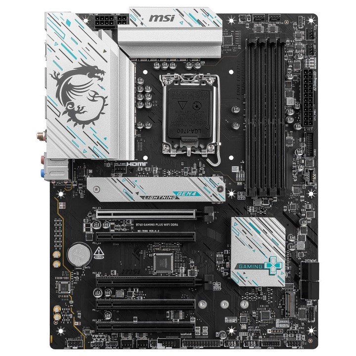 MSI B760 GAMING PLUS WIFI DDR4 Cartes mères MSI Maroc