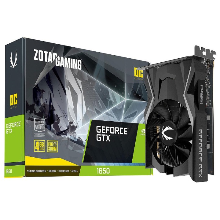 ZOTAC GeForce GTX 1650 OC 4GB GDDR6 Cartes graphiques Zotac Maroc