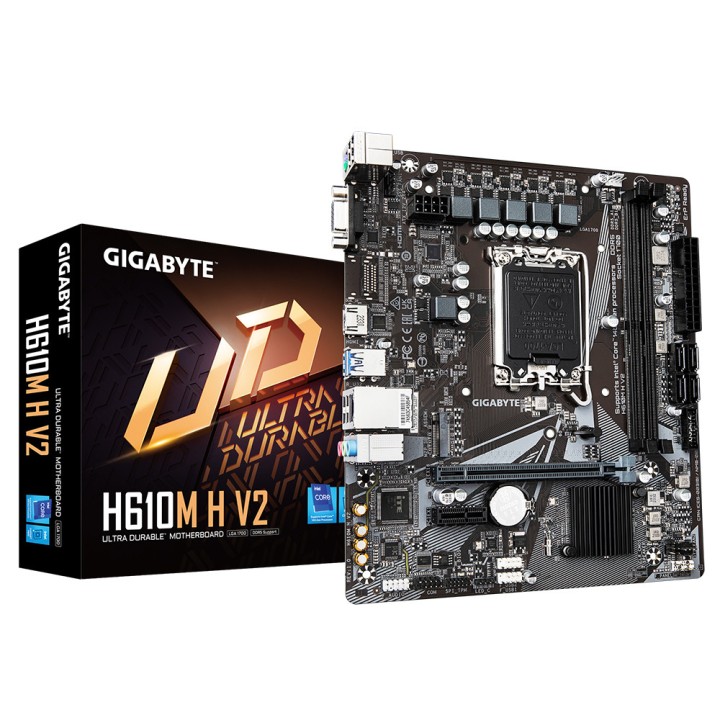 Gigabyte H610M H V2 Socket 1700 Gigabyte Maroc