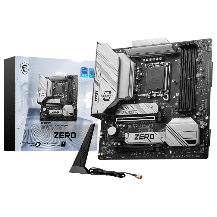 MSI B760M PROJECT ZERO Socket 1700 MSI Maroc