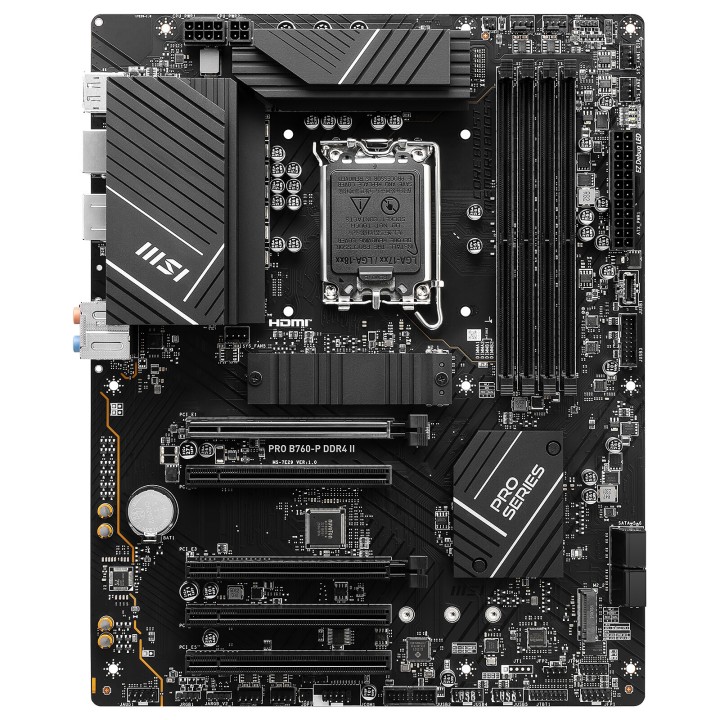 MSI PRO B760-P DDR4 II Cartes mères MSI Maroc