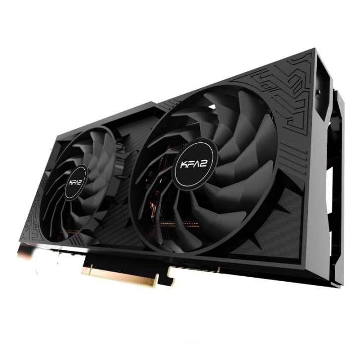 KFA2 GeForce RTX 4070 OC 2X Black 12GB GDDR6X Cartes graphiques KFA...