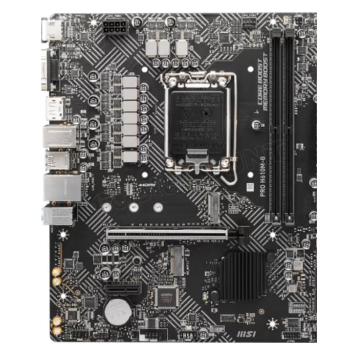 MSI PRO H610M-G DDR5 Socket 1700 MSI Maroc