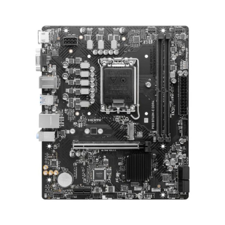 MSI PRO B760M-E DDR4 Socket 1700 MSI Maroc