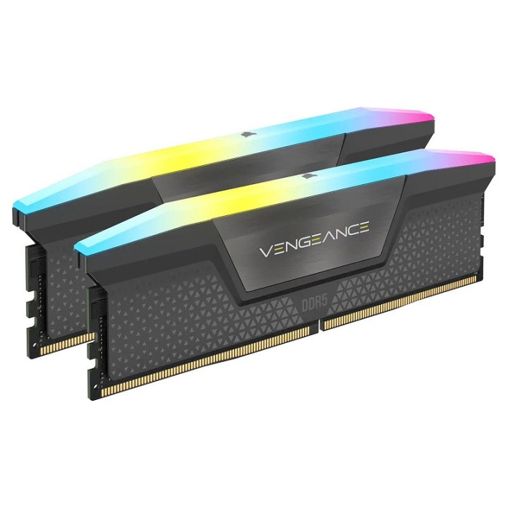 Corsair Vengeance RGB DDR5 32Go (2 x 16Go) 5600 MHz CL36 Mémoire vi...