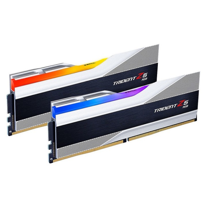 G.Skill Trident Z5 RGB 32Go (2 x 16Go) DDR5 6400 MHz CL32 - Silver ...