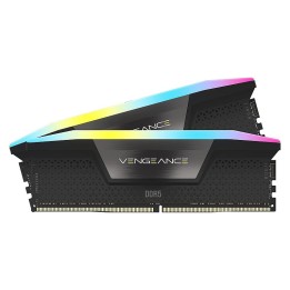 Corsair Vengeance RGB DDR5 64Go (2 x 32Go) 6000 MHz CL40 Mémoire vi...