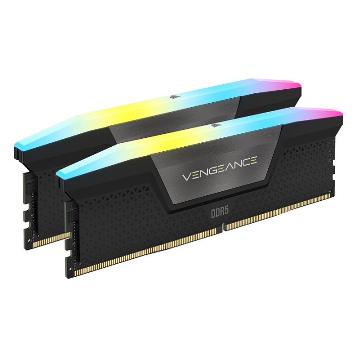 Corsair Vengeance RGB DDR5 64Go (2 x 32Go) 6000 MHz CL40 Mémoire vi...