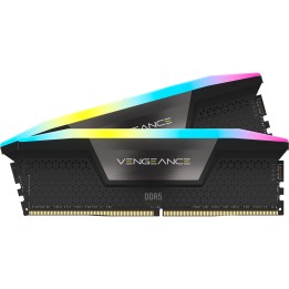 Corsair Vengeance RGB DDR5 64Go (2 x 32Go) 5200 MHz CL40 Mémoire vi...