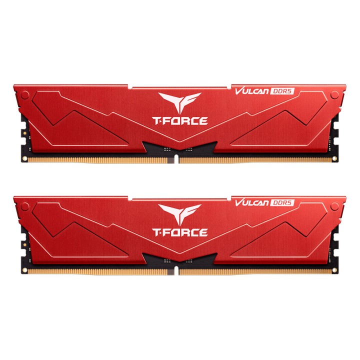TeamGroup VULCAN Red 64GO (2x32Go) DDR5 5600 MHz CL36 Mémoire vive ...