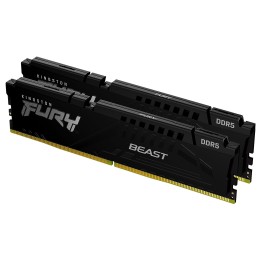 Kingston FURY Beast 64 Go (2 x 32 Go) DDR5 6000 MHz CL30 Mémoire vi...