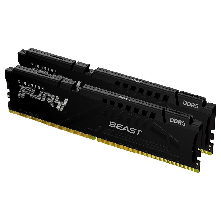 Kingston FURY Beast 64 Go (2 x 32 Go) DDR5 6000 MHz CL30 Mémoire vi...