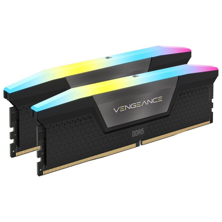 Corsair Vengeance RGB DDR5 64Go (2 x 32Go) 6000 MHz CL30 Mémoire vi...