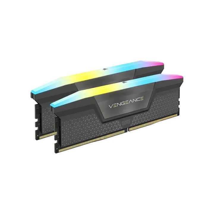 Corsair Vengeance RGB 64GB (2x32GB) DDR5 6000MHz CL40 Mémoire vive ...