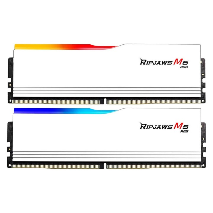 G.Skill Ripjaws M5 RGB Series White 32Go (2x 16Go) DDR5 6000 MHz CL...