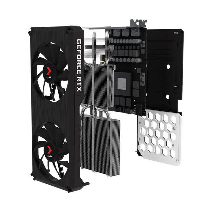 PNY GeForce RTX 3060 Ti XLR8 Gaming REVEL EPIC-X RGB 8GB GDDR6 Cart...