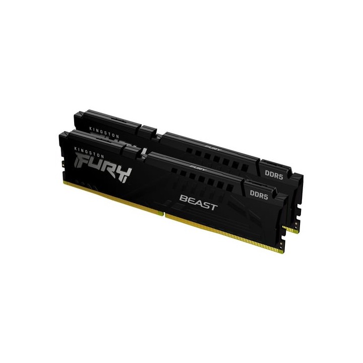 Kingston FURY Beast 32Go (2x16Go) DDR5 6000 MHz CL30 - Noir Mémoire...
