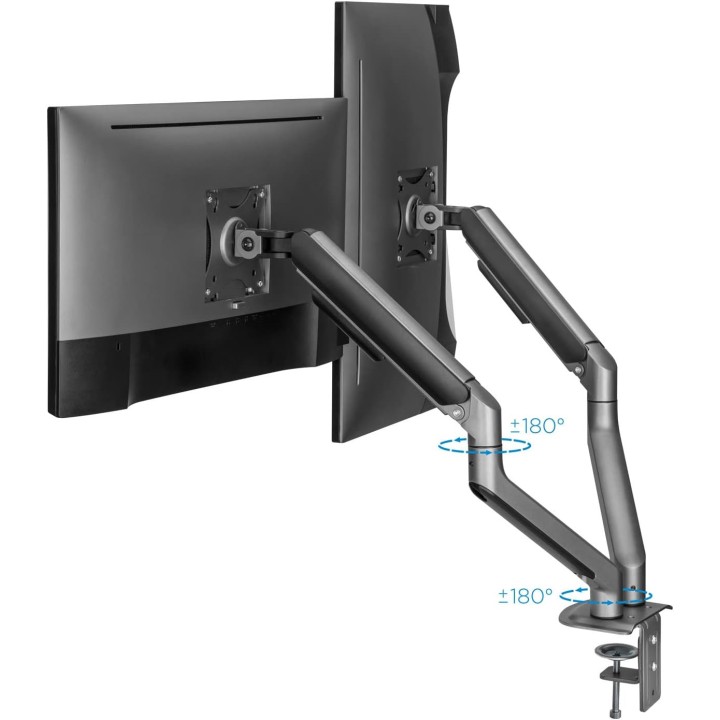 Tooq DB4132TNR-G Dual 17-32" Bras & Pied TooQ Maroc