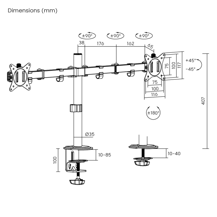 XTRMLAB X420C-66TDL Bras & Pied XTRMLAB Maroc