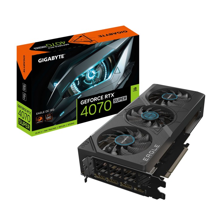 Gigabyte GeForce RTX 4070 SUPER EAGLE OC 12GB GDDR6X Cartes graphiq...