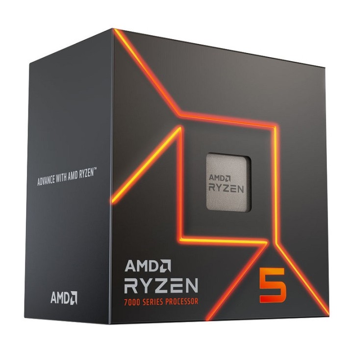 AMD Ryzen 5 7600 Wraith Stealth (3.8 GHz / 5.1 GHz) Socket AM5 AMD ...